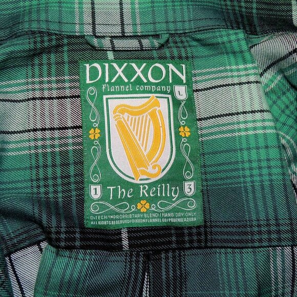 Dixxon Flannel Company Multicolor The Reilly Men's Fine Flannel Shirt Sz L MINT - Picture 5 of 5